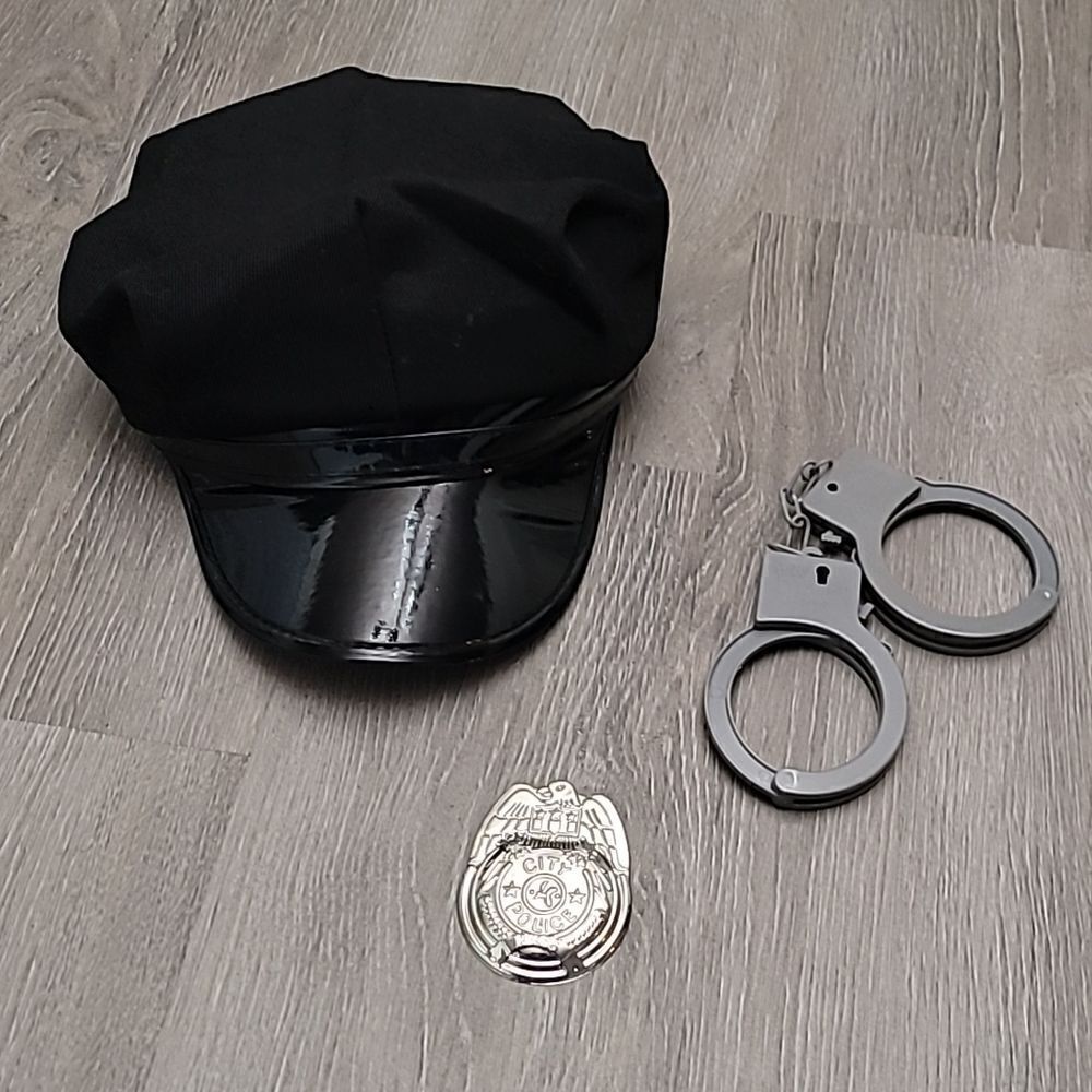 Policeman Dress up or Halloween Costume Accessories